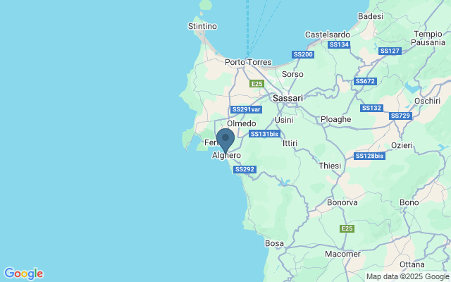 Kaart met locatie Grotta di Nettuno